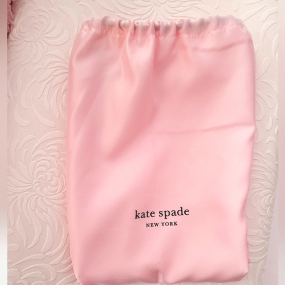 Kate Spade large Drawstring Closure Storage Bag Pink - Picture 1 of 2